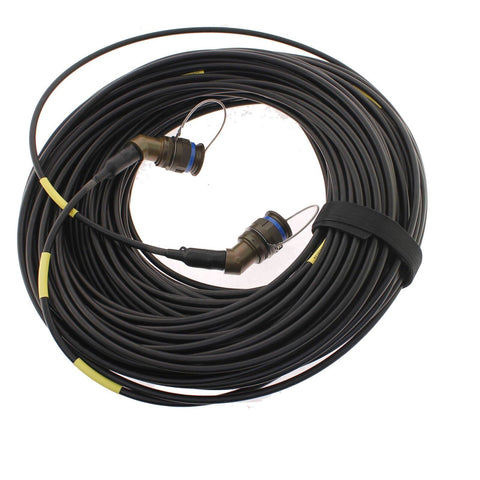 Glenair F0A1789-70-44 Fiber Optic Cable 8 WAY Plug to Plug